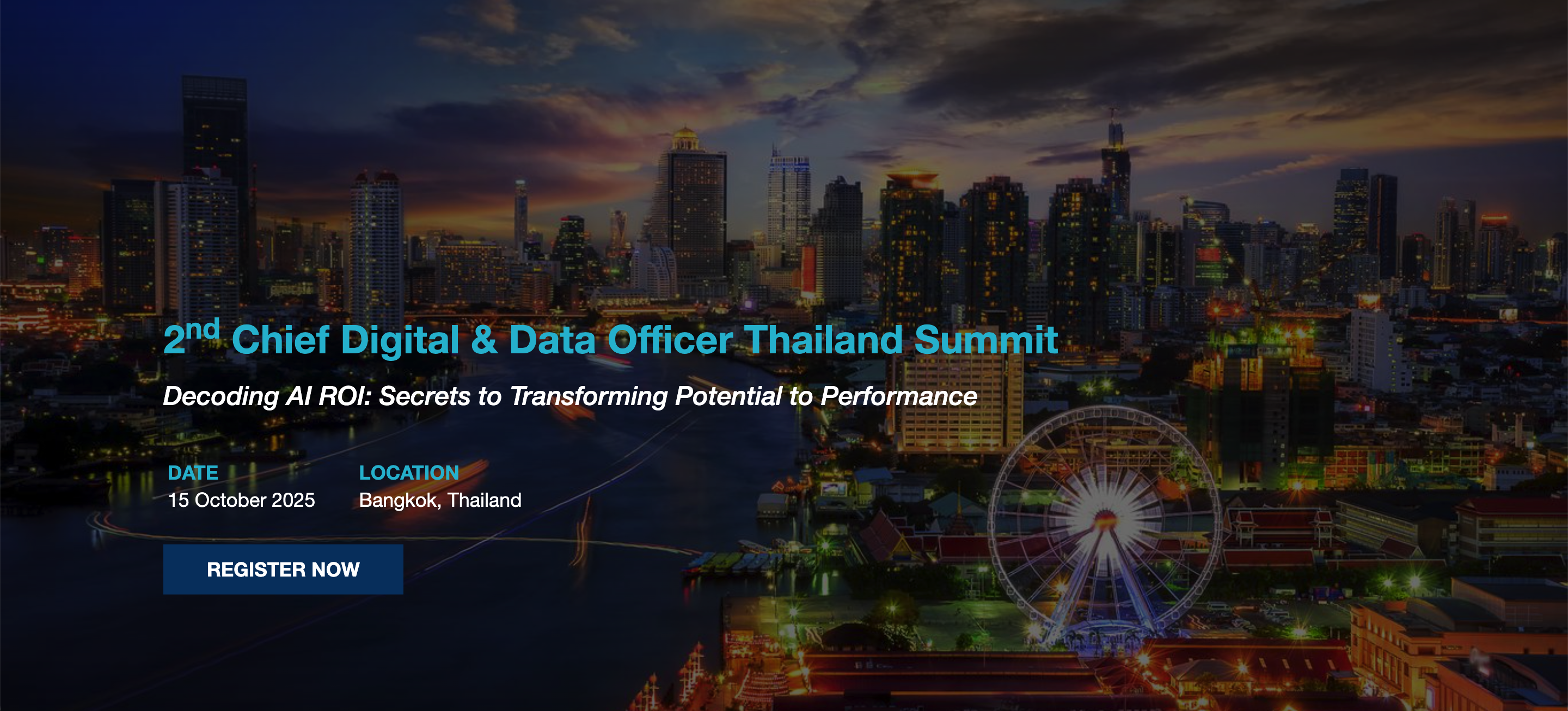 Chief Digital & Data Officer Thailand Summit 2025 | CDOTrends