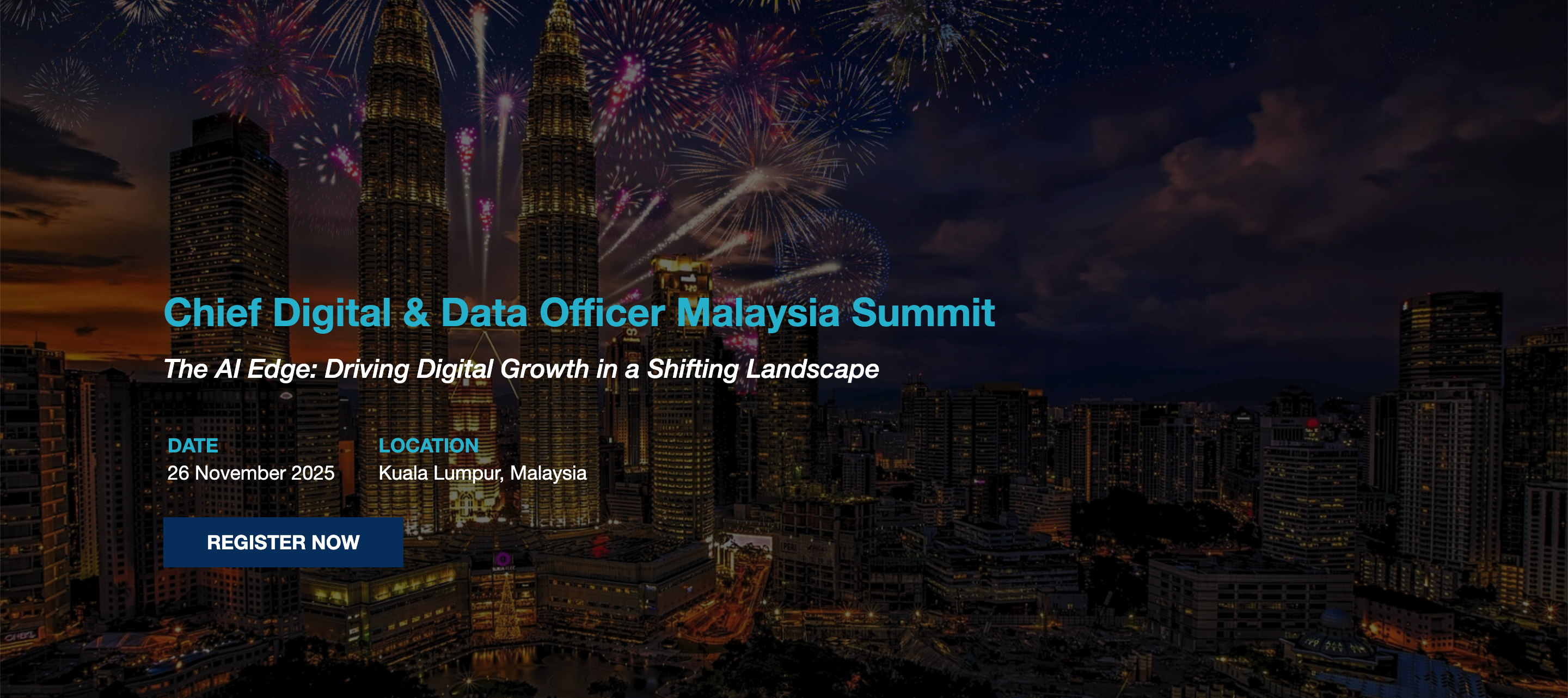 Chief Digital & Data Officer Malaysia Summit 2025 | CDOTrends