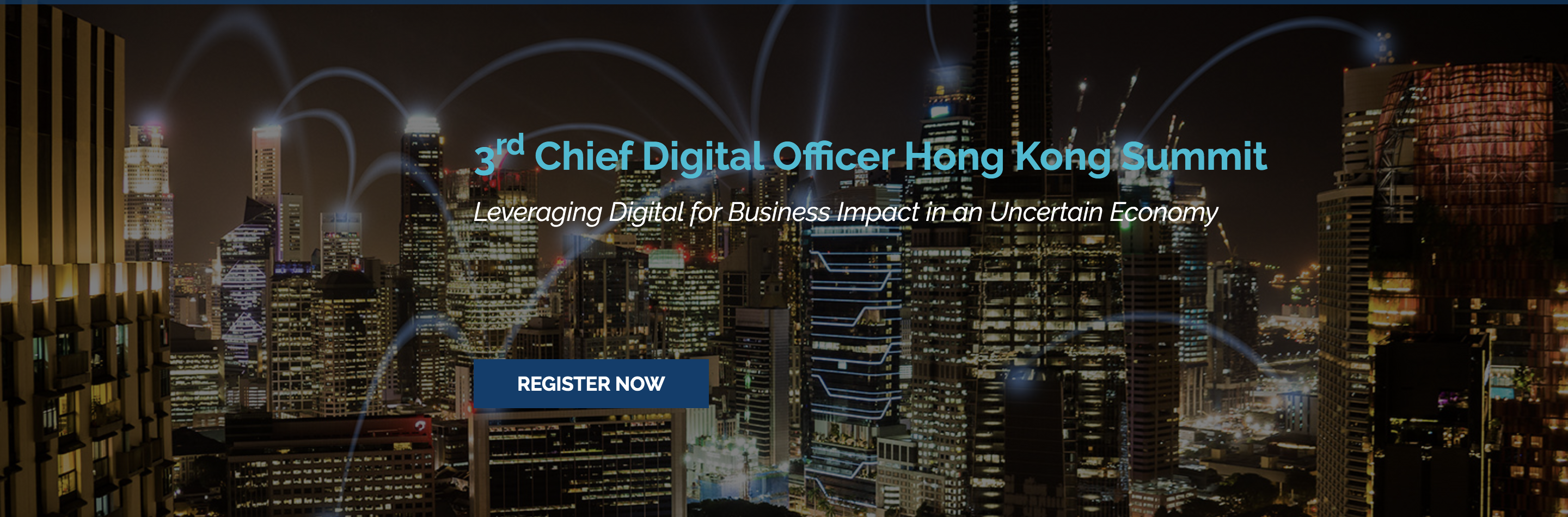 Chief Digital Officer Hong Kong Summit 2020 | CDOTrends